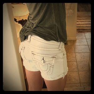 True Religion denim shorts